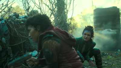 Can you guys
pipe down for, like, - Vagrant Queen