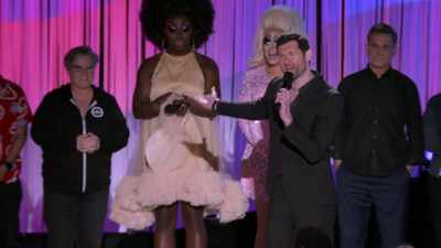 Can we hear it
for this incredible, historic cast? - Outstanding: A Comedy Revolution