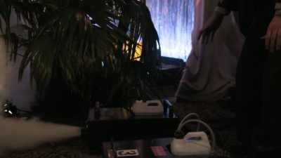 -Can someone help me? Hey.
-[grunting] - On Becoming a God in Central Florida
