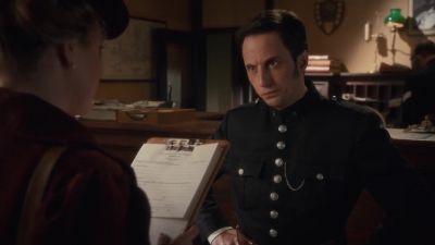 Can I borrow a pen? - Murdoch Mysteries