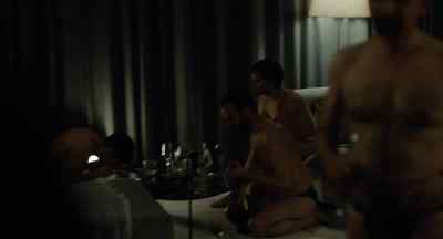 Can I fix you a drink? We have
vodka, gin, wine. Erm, I think... - Sebastian