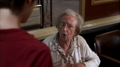 - Can I get you anything else, ma'am?
- No, thank you. - Supernatural