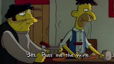 Can I have something to go with my turnip? - The Simpsons