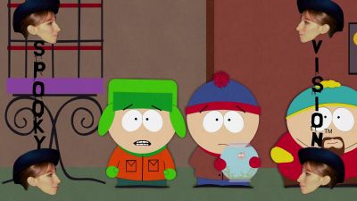 Can I help you boys?
- I want to return a fish. - South Park