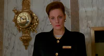 Can I help you Reservation for McCallisterA reservation for yourselfMa'am my feet are hardly touching the groundI'm barely able to look over this counterHow could I make a reservation for a hotel roomThink about it a kid going into a hotel making a - Home Alone 2: Lost in New York