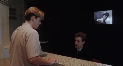 - Can I help you?
- Yeah, I'm, uh, Will Hunting. - Good Will Hunting