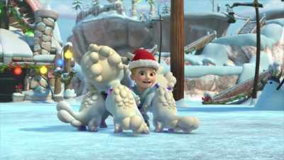 -Can I keep them? Please, please, please?
-[purring] - Dragons: Rescue Riders: Huttsgalor Holiday
