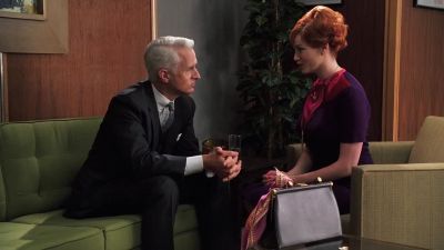 Can I kiss you? - Mad Men