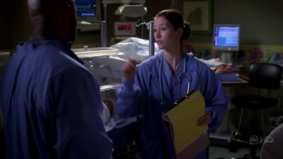 Can I pick her up? - Grey's Anatomy