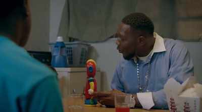 - Can I play with your robot while you have your drink?
- Yeah. - Life and Nothing More