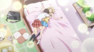 Can I stay like this... for
just a little while, Yamada? - Kase-san and Morning Glories