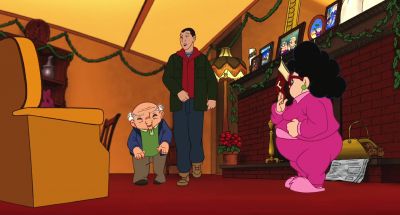 Can I walk around with My morning erection - Eight Crazy Nights
