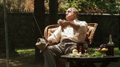 -Can I water these?
-Yes, go ahead. - The Godfather