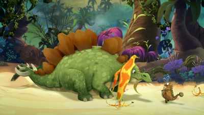 Can you invent something to keep my hat - Gigantosaurus