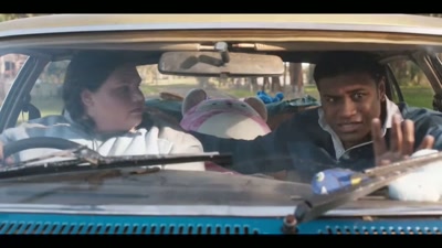 Can you just focus on the road,
please? Please, just eyes forward. - The Messenger