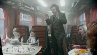 Can you please move.
OK, OK, OK. Um... - Last Train to Christmas