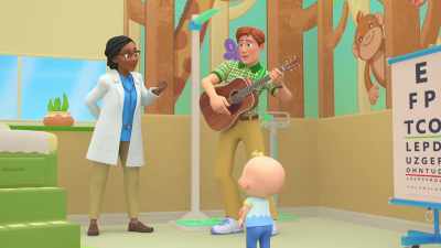 ♪ Can you please stand up straight? ♪ - CoComelon Lane