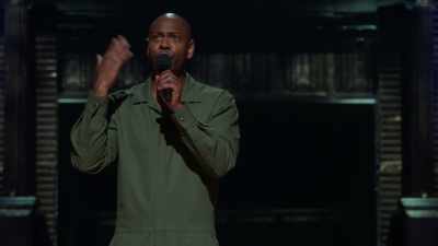 Can you pull over at the next exit?
I need to use the restroom." - Dave Chappelle: Sticks &amp; Stones