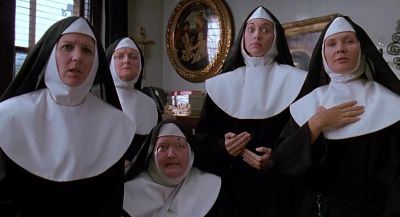 Can you quiet down Can you act like nuns - Problem Child