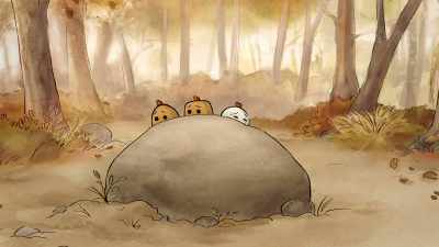 - Can you see mommy?
- No. Can you? - The Big Bad Fox and Other Tales