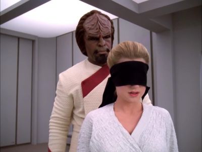 - Can you see?
- No. - Star Trek: The Next Generation