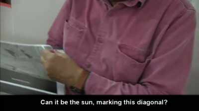Can the Sun produce
these diagonal shadows? - American Moon