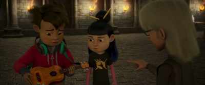 Can we try without the... accompaniment? - My Freaky Family