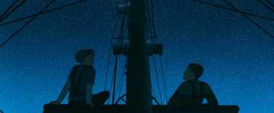 - Can you?
- Me? (CHUCKLES SOFTLY) Nah... - Kensuke's Kingdom