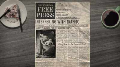 CANDI: There was this newspaper
called the  Free Press. - The Lady and the Dale
