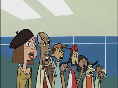 Candide, have you met my
adorable bunny, Biscuit, - Clone High