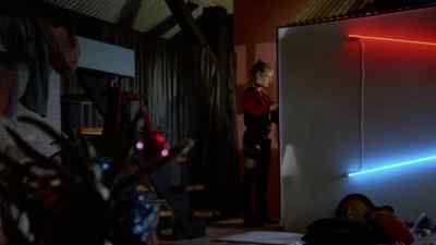 Candy has some seriously
ugly clothes in here. - Trancers