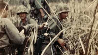 [CANNON AND ROCKET FIRE] - The Pacific War in Color