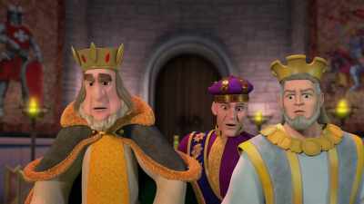 [cannon fires] - The Swan Princess: A Fairytale Is Born