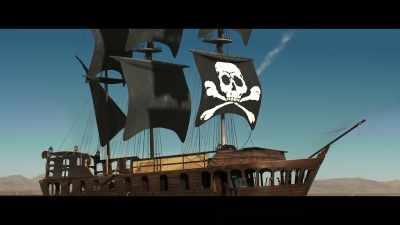 [cannonball whistling] - Time Pirates