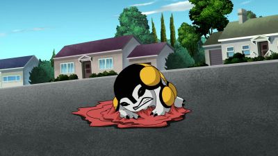 >> Cannonbolt: [ GRUNTING ] - Ben 10: Ultimate Alien
