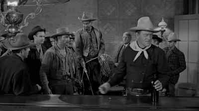 Can't a man get a drink around this town in peace - The Man Who Shot Liberty Valance