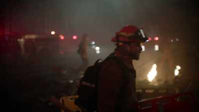 Can't be sitting on my hands
when I could be helping. - Fire Country