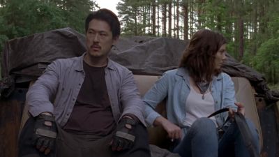 Can't believe we're working
with those assholes. - The Walking Dead