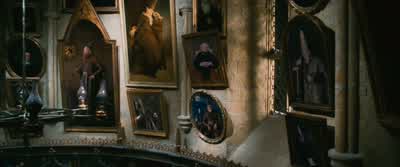 ...can't burst in on uswhile we're interrogating Malfoy. - Harry Potter and the Chamber of Secrets
