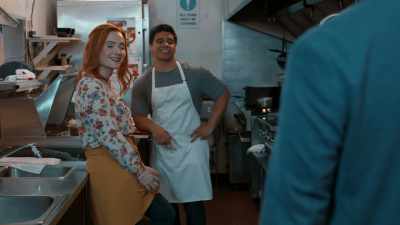 Can't complain,
but I'm glad that you're here, - Aurora Teagarden Mysteries: Death at the Diner