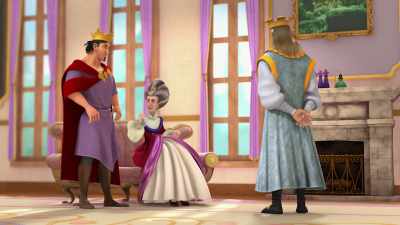 -Can't he do it?
-I'm not in the bloodline, dear. - The Swan Princess: A Fairytale Is Born