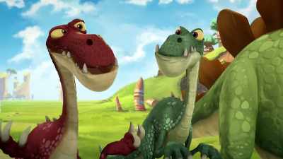 Can't we do something easy,
like, uh, fly to the sun? - Gigantosaurus