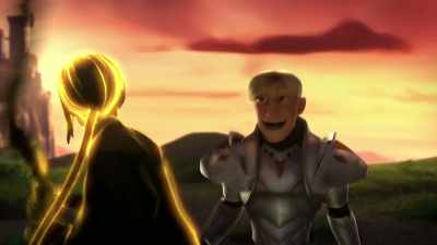 Can't get me! Ha ha! [chokes] - Wizards: Tales of Arcadia