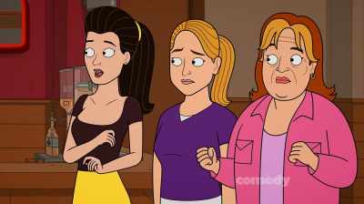 - Can't. Hank ruined the screen.
- What? When? - Corner Gas Animated
