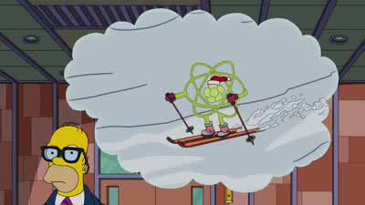 Can't I just do it over zoom? - The Simpsons