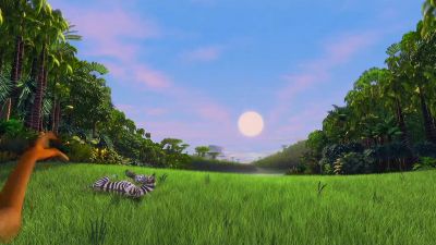Can't juke the cat Cat's too quick - Madagascar