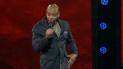 Can't we just get matching jackets
or tattoos or something? - Dave Chappelle: The Age of Spin