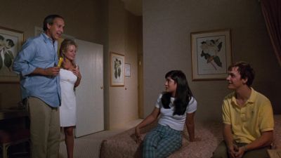 Can't you just wrap me up in a blanket and roll me across the bed - Vegas Vacation