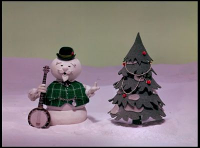 Can't really call it a Christmas tree now - Rudolph the Red Nosed Reindeer