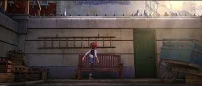 - ♪ Can't see who you are... ♪
- Get lost! - Ballerina